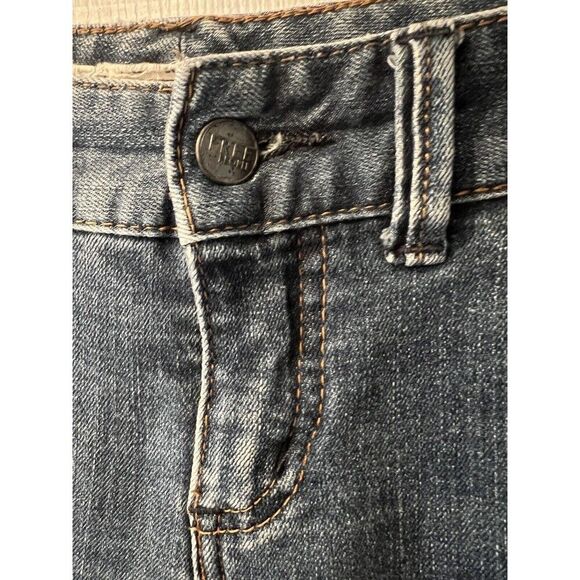 FREE PEOPLE Jeans Womens Size 27 Skinny Leg Denim Mid Rise Dark Wash Blue - Picture 2 of 8